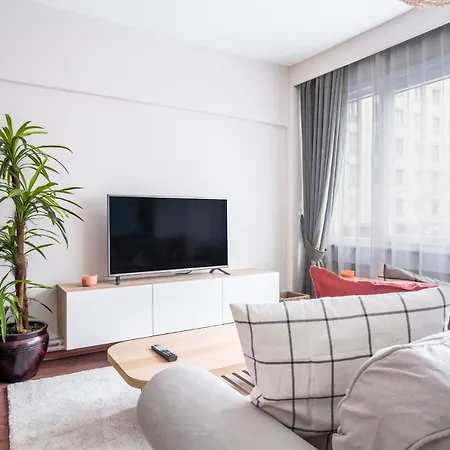 아파트 Centrally Located Modern And Cozy Flat In Sisli